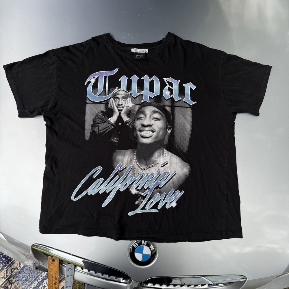 Tupac California Love T-shirt Pull & Bear Men's XL